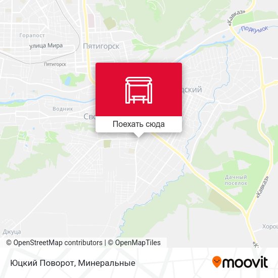 Карта Юцкий Поворот