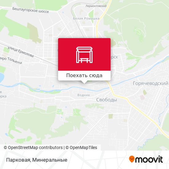 Карта Парковая