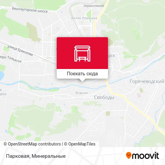 Карта Парковая