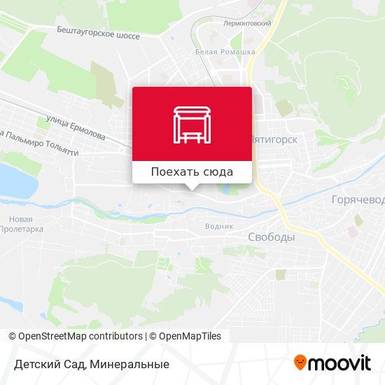 Карта Детский Сад