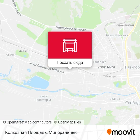Карта Колхозная Площадь