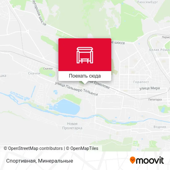 Карта Спортивная