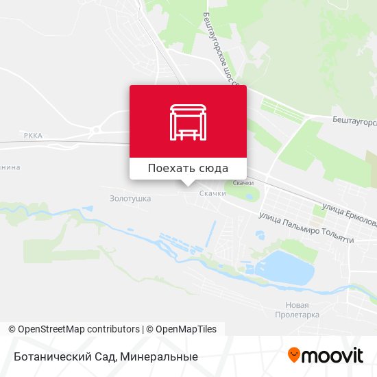 Карта Ботанический Сад