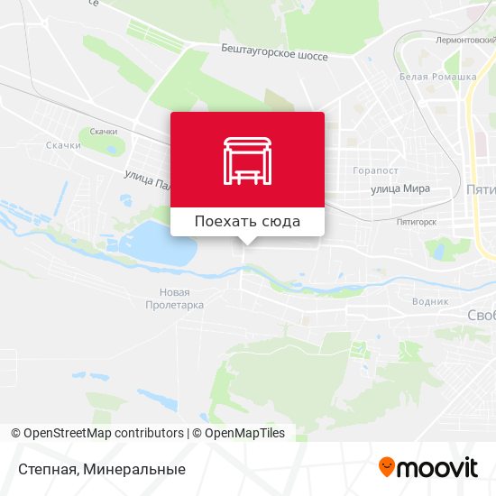 Карта Степная