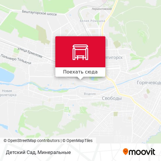 Карта Детский Сад