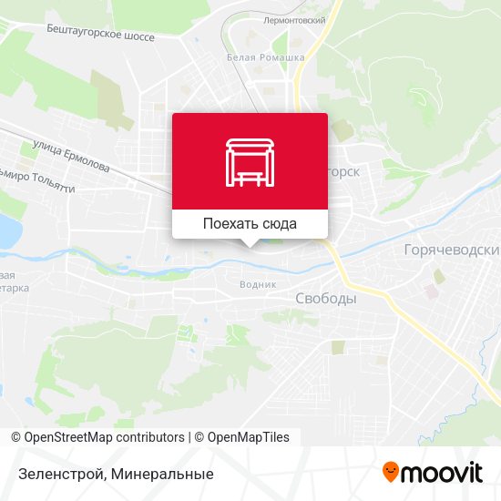 Карта Зеленстрой