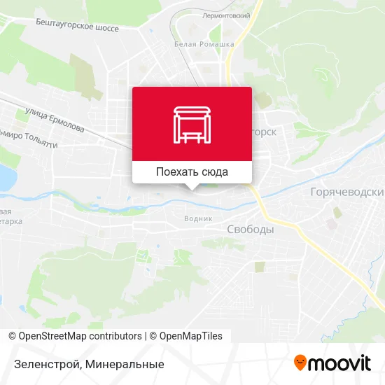 Карта Зеленстрой