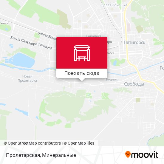 Карта Пролетарская
