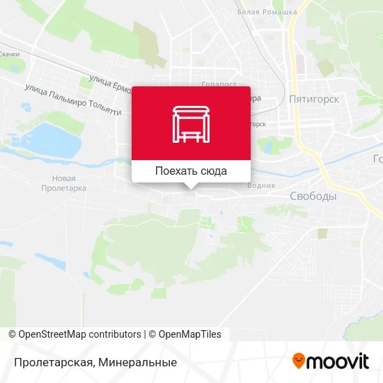 Карта Пролетарская
