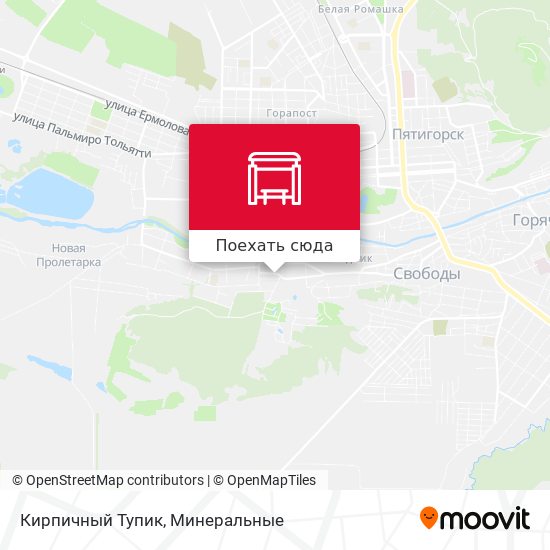 Карта Кирпичный Тупик
