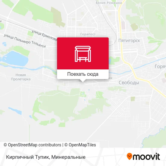 Карта Кирпичный Тупик