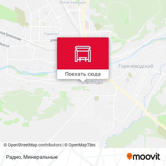 Карта Радио