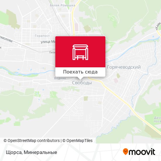 Карта Щорса
