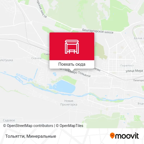 Карта Тольятти
