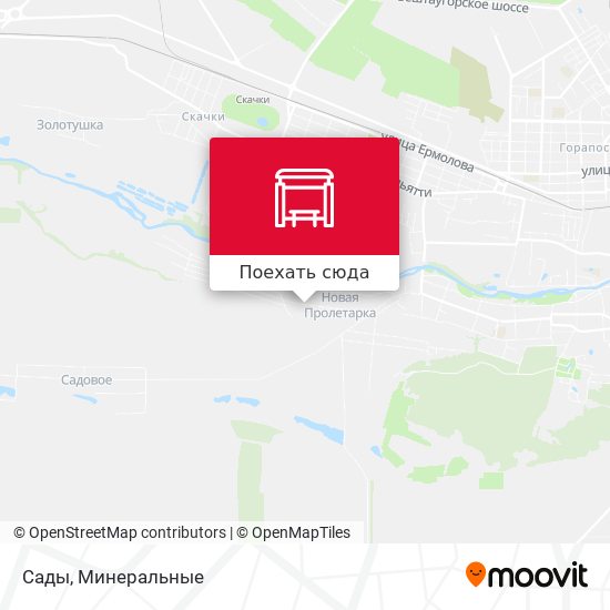 Карта Сады