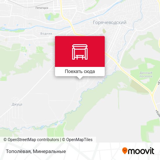 Карта Тополёвая