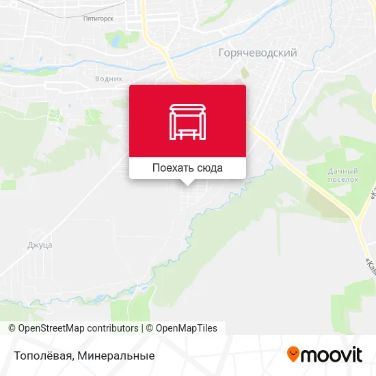 Карта Тополёвая