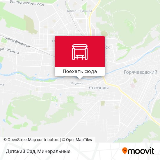 Карта Детский Сад