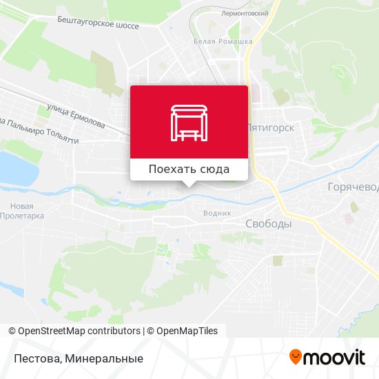 Карта Пестова