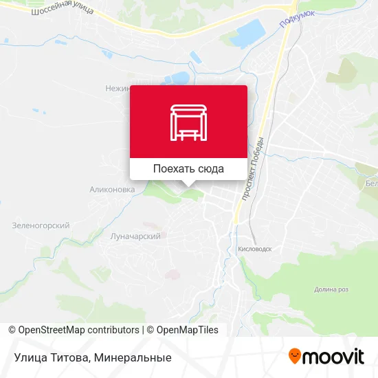 Карта Улица Титова