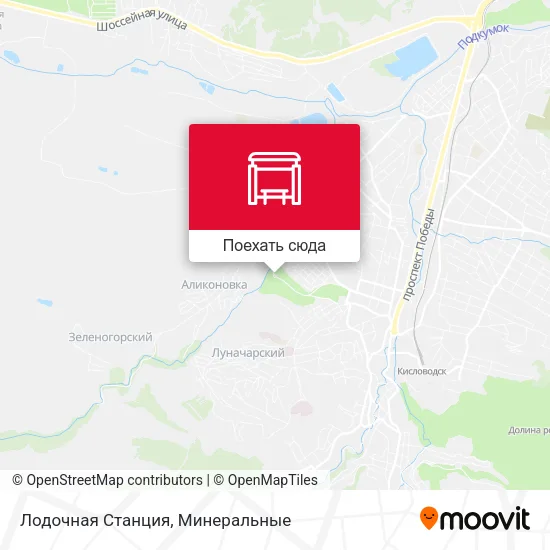 Карта Лодочная Станция