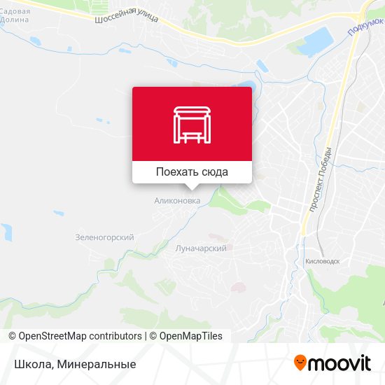 Карта Школа