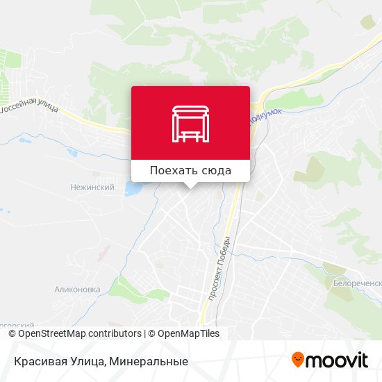 Карта Красивая Улица