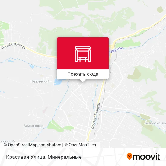 Карта Красивая Улица