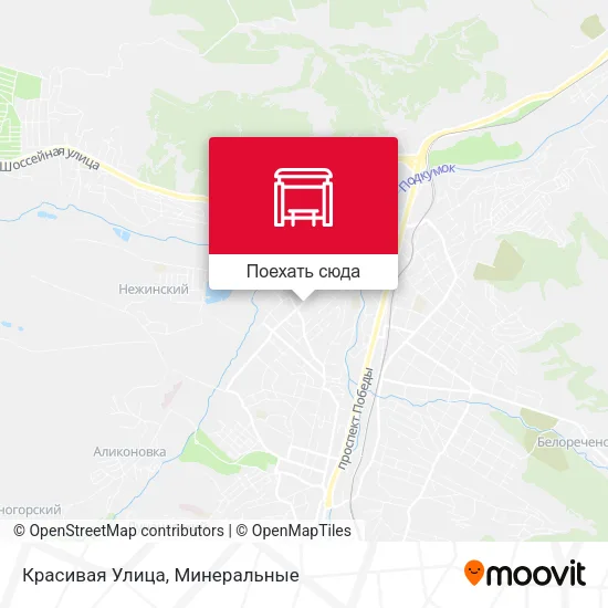 Карта Красивая Улица