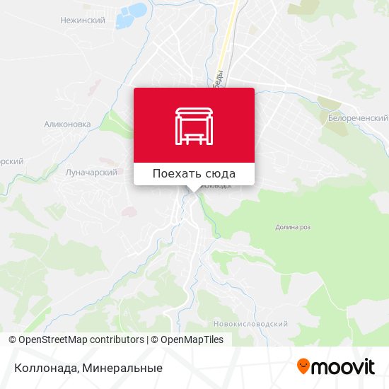 Карта Коллонада