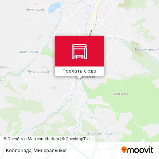 Карта Коллонада