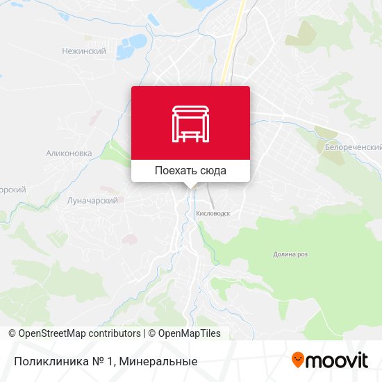 Карта Поликлиника № 1