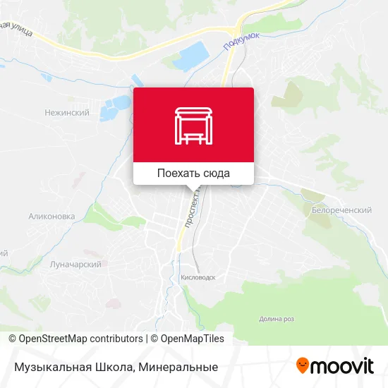 Карта Музыкальная Школа