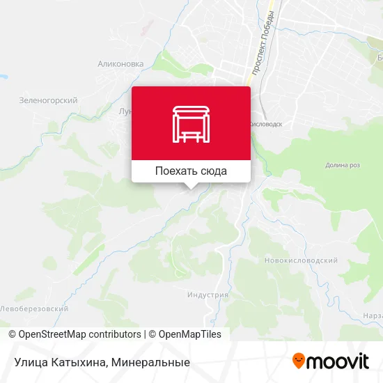 Карта Улица Катыхина