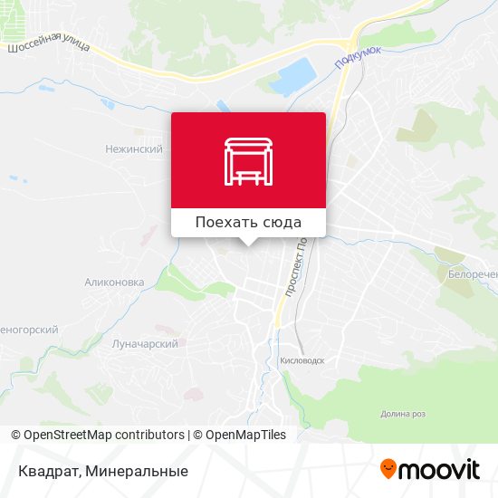 Карта Квадрат