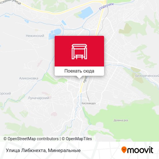 Карта Улица Либкнехта