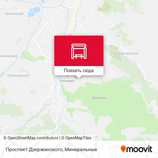 Карта Проспект Дзержинского