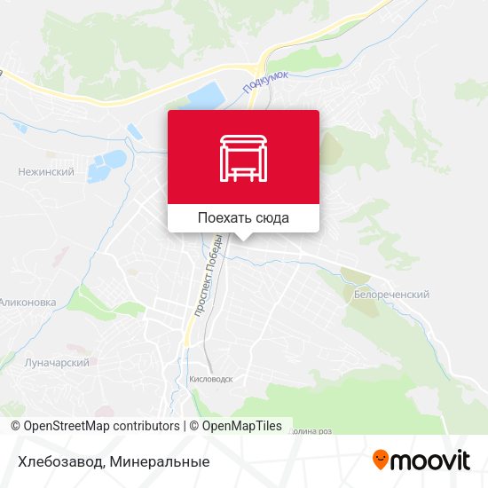 Карта Хлебозавод