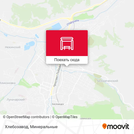 Карта Хлебозавод