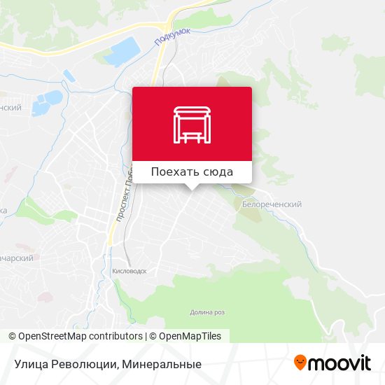 Карта Улица Революции