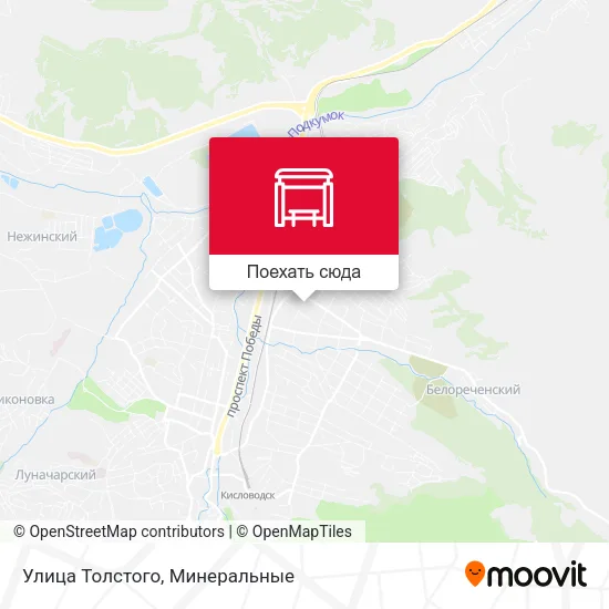 Карта Улица Толстого