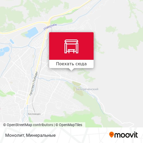 Карта Монолит