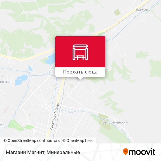 Карта Магазин Магнит
