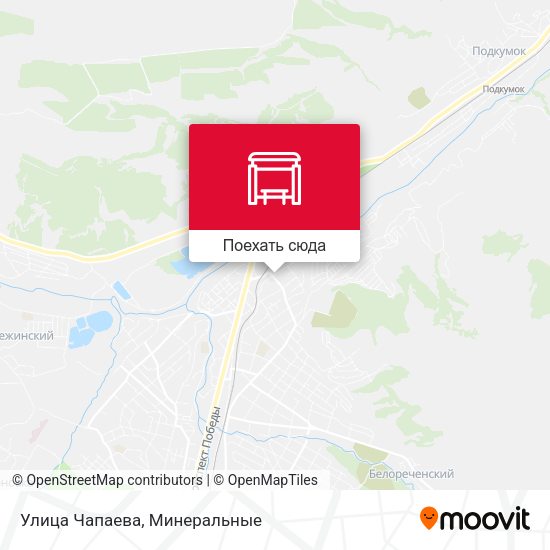 Карта Улица Чапаева