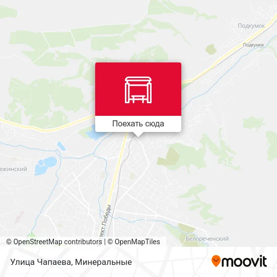 Карта Улица Чапаева