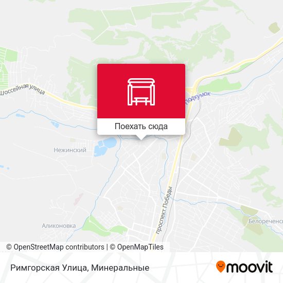 Карта Римгорская Улица