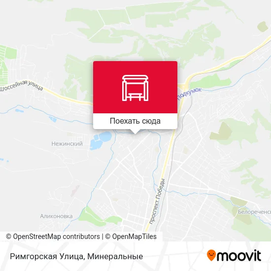 Карта Римгорская Улица