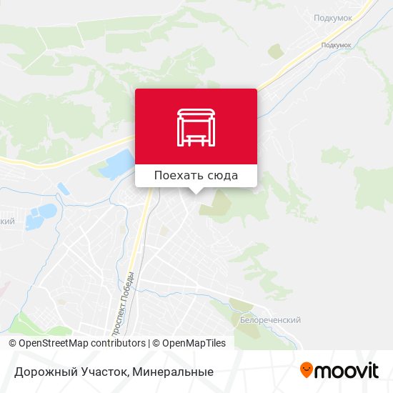 Карта Дорожный Участок