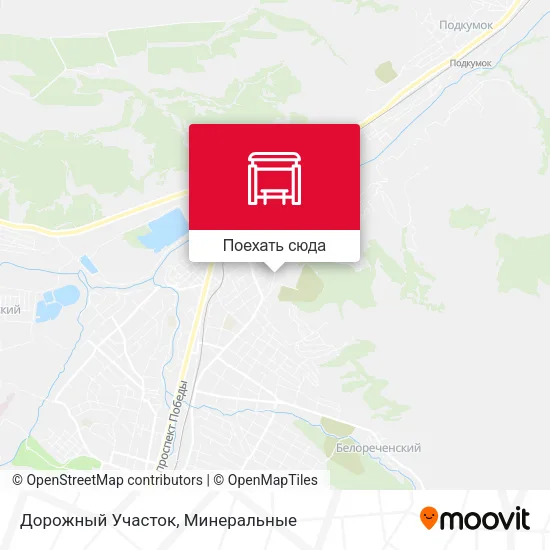 Карта Дорожный Участок