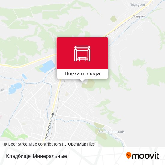 Карта Кладбище